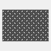 Fledermäuse, Halloween Wrapping Paper Set Geschenkpapier Set (Vorderseite 2)