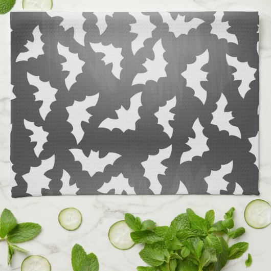 Fledermäuse Handtuch (Gefaltet)