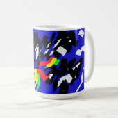 Fledermäuse Herbst Kaffeetasse (VorderseiteRechts)