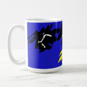 Fledermäuse Herbst Kaffeetasse (Links)