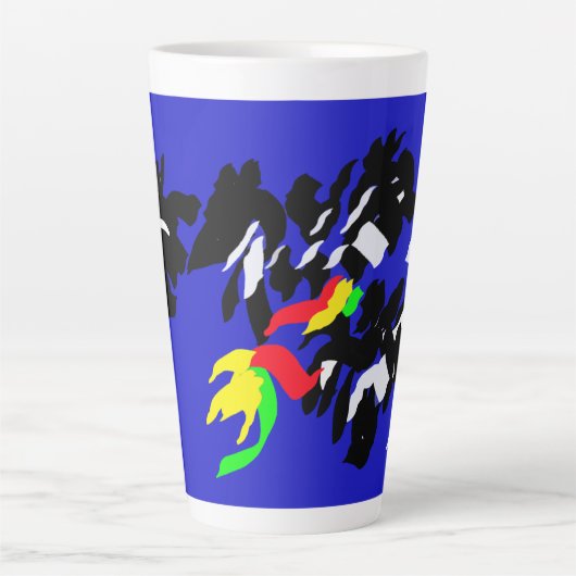 Fledermäuse Herbst  Milchtasse (Vorderseite)