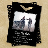 Fledermäuse Hochzeit retten Datum Save The Date
