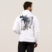 Fledermäuse Hoodie (Schwarz voll)