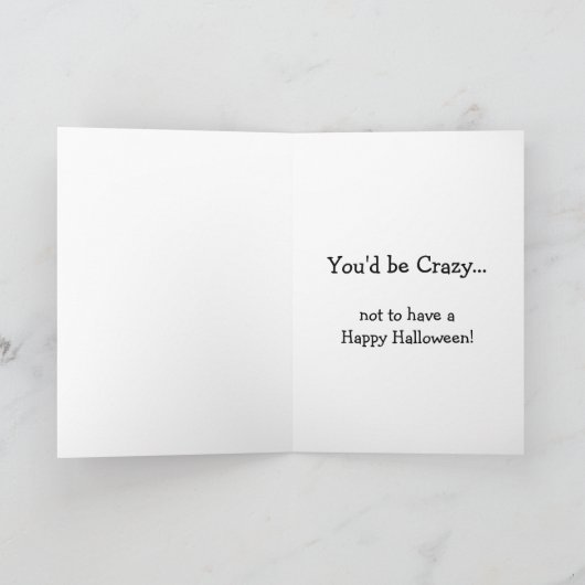 Fledermäuse im Belfry Karte (Innenseite)