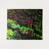 Fledermäuse im Fluchtnebel Wandteppich (Vorderseite (Horizontal))