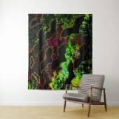 Fledermäuse im Fluchtnebel Wandteppich (Beispiel)