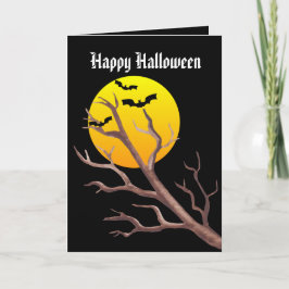 Fledermäuse im Mondlicht 5" x 7" Faltkarte Karte