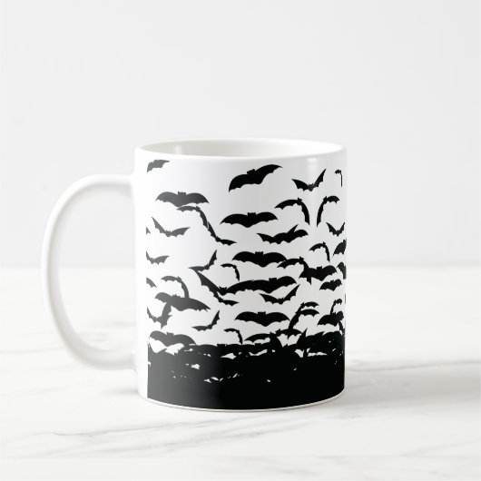 Fledermäuse Kaffeetasse (Links)