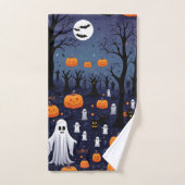 Fledermäuse & Katzen: Halloween Küchentücher Set (Handtuch)