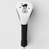 Fledermäuse Katzenkürbis Golf Headcover (Vorderseite)