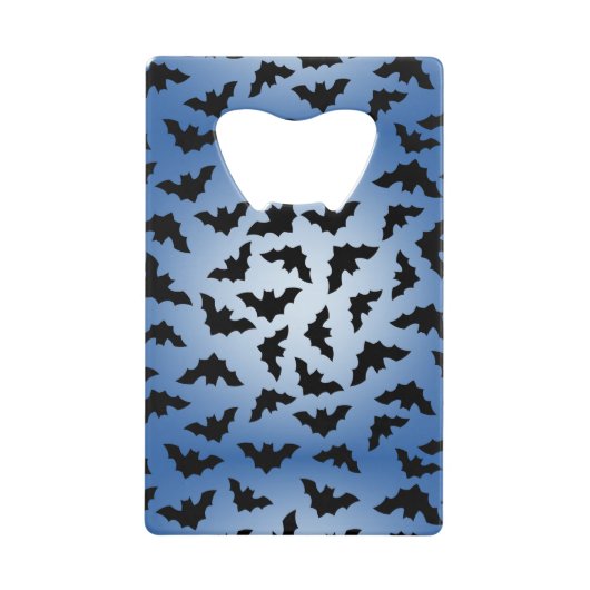 Fledermäuse Kreditkarten Flaschenöffner (Vorderseite)