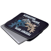 Fledermäuse Laptopschutzhülle (Vorne Knopf)