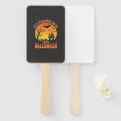 Fledermäuse lieben Halloween Spukschloss Design_ Fächer (Vorne und Hinten)
