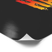 Fledermäuse lieben Halloween Spukschloss Design_ Poster (Ecke)
