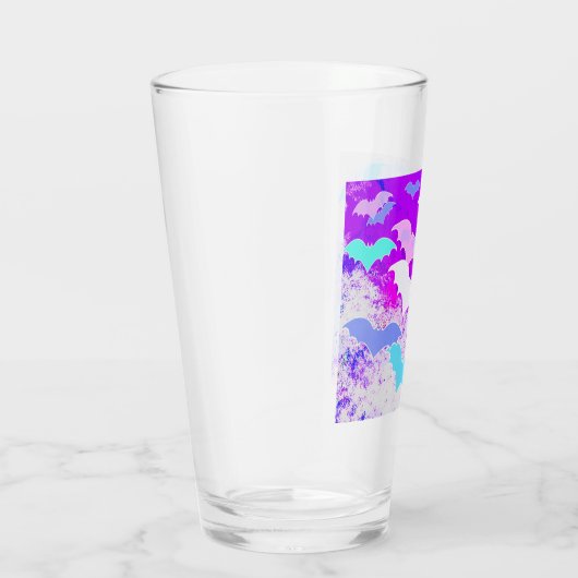 Fledermäuse Lila Glas (Rechts)