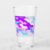 Fledermäuse Lila Glas (Vorderseite)