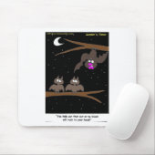Fledermäuse machen Fehler Funny Halloween Geschenk Mousepad (Mit Mouse)