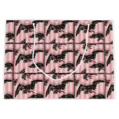 Fledermäuse mit Mistletoe - Pop Goth Holiday Große Geschenktüte (Vorderseite)