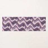 Fledermäuse, Monde und Himmelswellen Yogamatte (Rückseite (Horizontal))