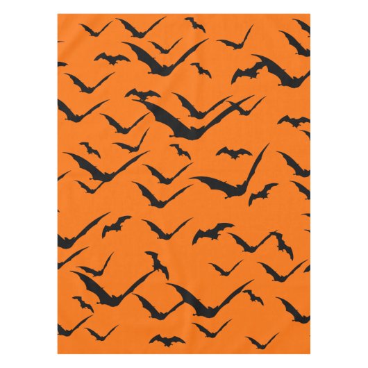 FLEDERMÄUSE MUSTER HALLOWEEN NAHTLOS TISCHDECKE (Vorderseite)