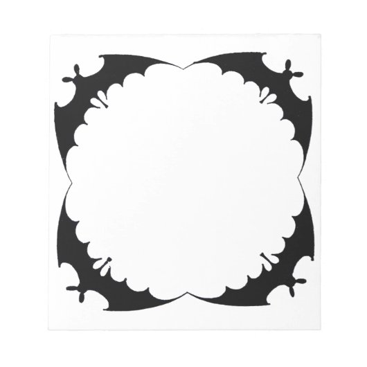 Fledermäuse Notizblock (Vorderseite)