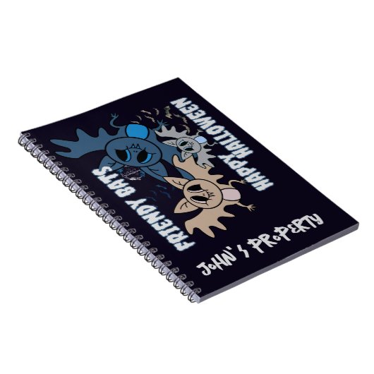 Fledermäuse Notizblock (Rechte Seite)