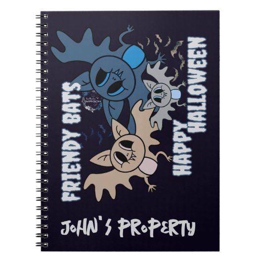 Fledermäuse Notizblock (Vorderseite)