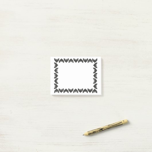 Fledermäuse Post-it Klebezettel (Auf Schreibtisch)