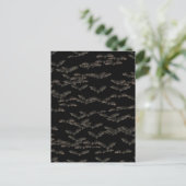 Fledermäuse Postkarte (Stehend Vorderseite)
