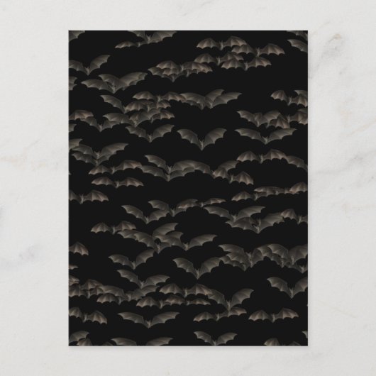 Fledermäuse Postkarte (Vorderseite)