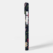 Fledermäuse Rosen Gothic iPhone 14 Hülle (Rückseite / Links)