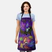 Fledermäuse Schürze (Getragen)