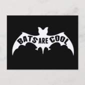 Fledermäuse sind Cool Postkarte (Vorderseite)