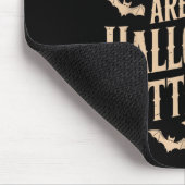 Fledermäuse sind nur Schmetterlinge Grusel-Saison  Mousepad (Ecke)