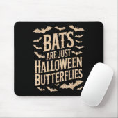 Fledermäuse sind nur Schmetterlinge Grusel-Saison  Mousepad (Mit Mouse)