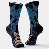 Fledermäuse Socken (Gewinkelt)