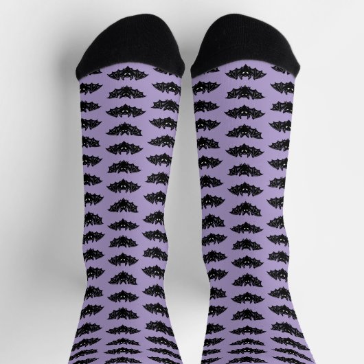 Fledermäuse Socken (Oben)