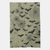 Fledermäuse, Spinnen und Webs Design Küchentücher (Vertikal)