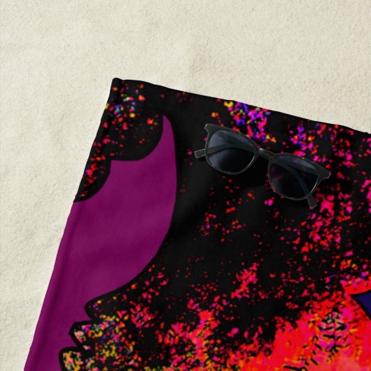 Fledermäuse Strandtuch (Beispiel)