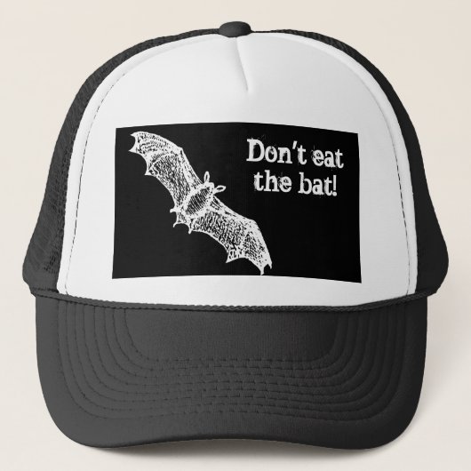 Fledermäuse Truckerkappe (Vorderseite)