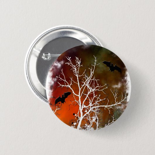 Fledermäuse übernachten button (Vorne & Hinten)