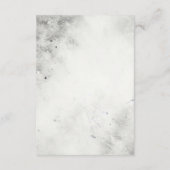 Fledermäuse und Blume Begleitkarte (Rückseite)