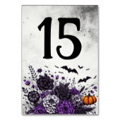 Fledermäuse und Blume Tischnummer 15 (Rückseite)