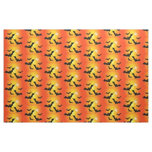 Fledermäuse und Geist Stoff (Fat Quarter (45,7 x 55,9 cm))
