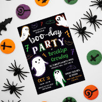 Fledermäuse und Geister Spooktacular Bootday Party
