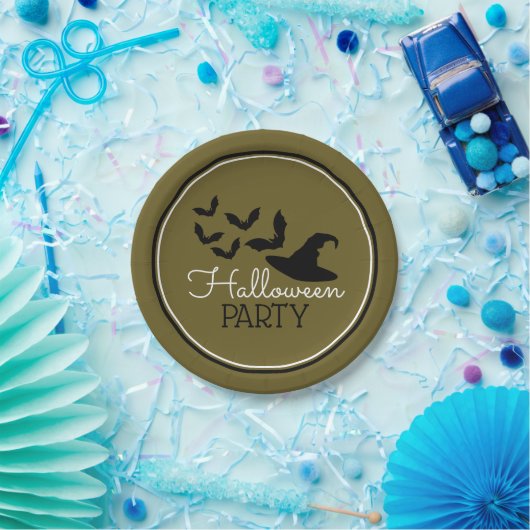 Fledermäuse und Halloween-Party Pappteller (Party)