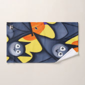 Fledermäuse und Pumpkins Badhandtuch Set (Handtuch)