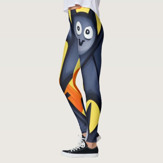 Fledermäuse und Pumpkins Leggings (Links)