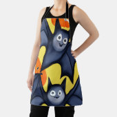 Fledermäuse und Pumpkins Schürze (InSitu)