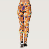 Fledermäuse und Schädel Leggings (Rückseite)